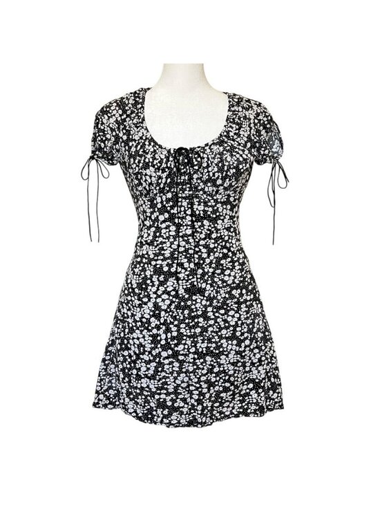 Horoscopez Dolls Kill Dresses & Skirts - Dolls Kill Mini Dress XXS Babydoll Dark Coquette Goth Witchy Whimsigoth Twee